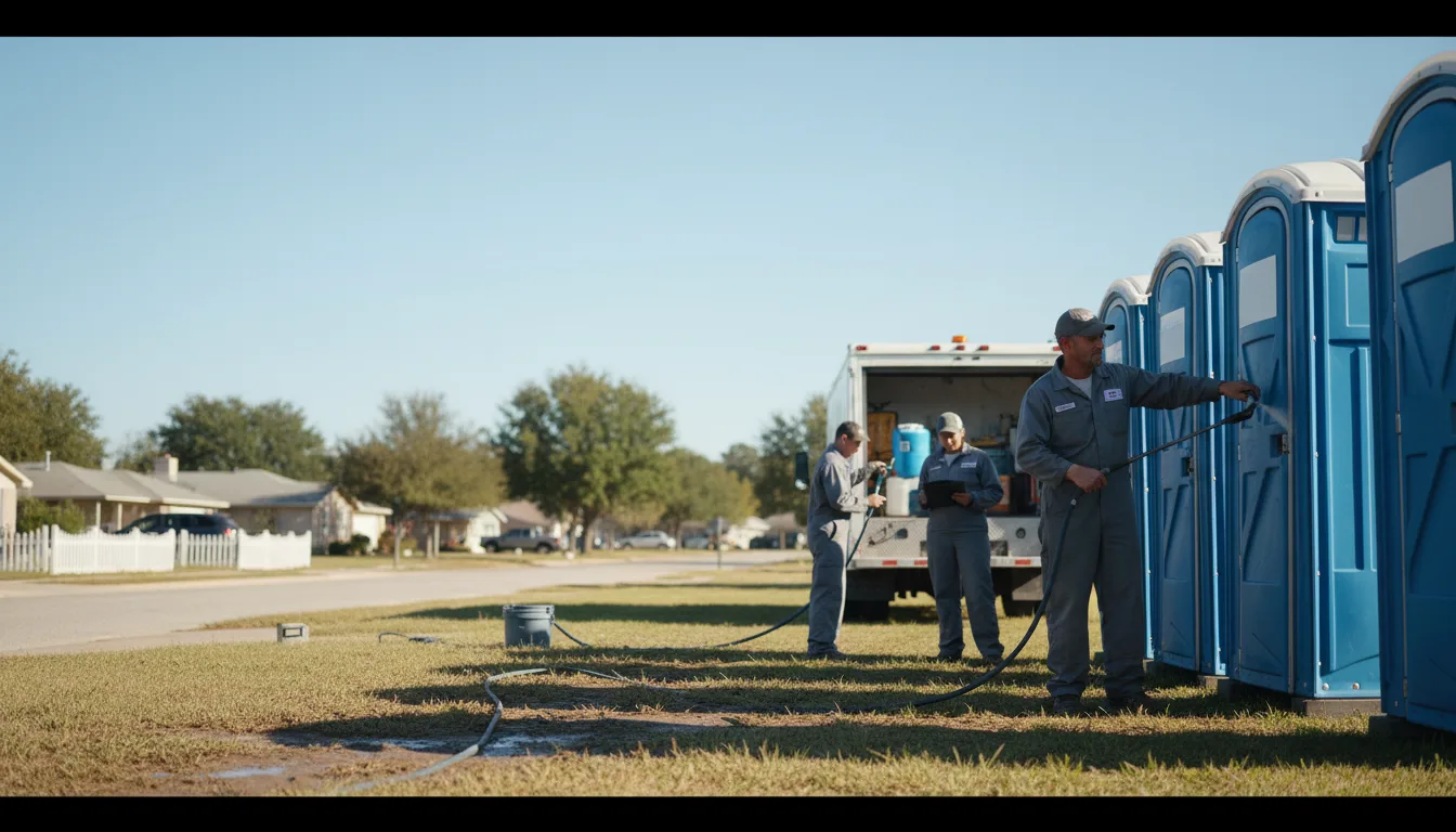 Long-Term Portable Toilet Rental in Rochert, MN near me